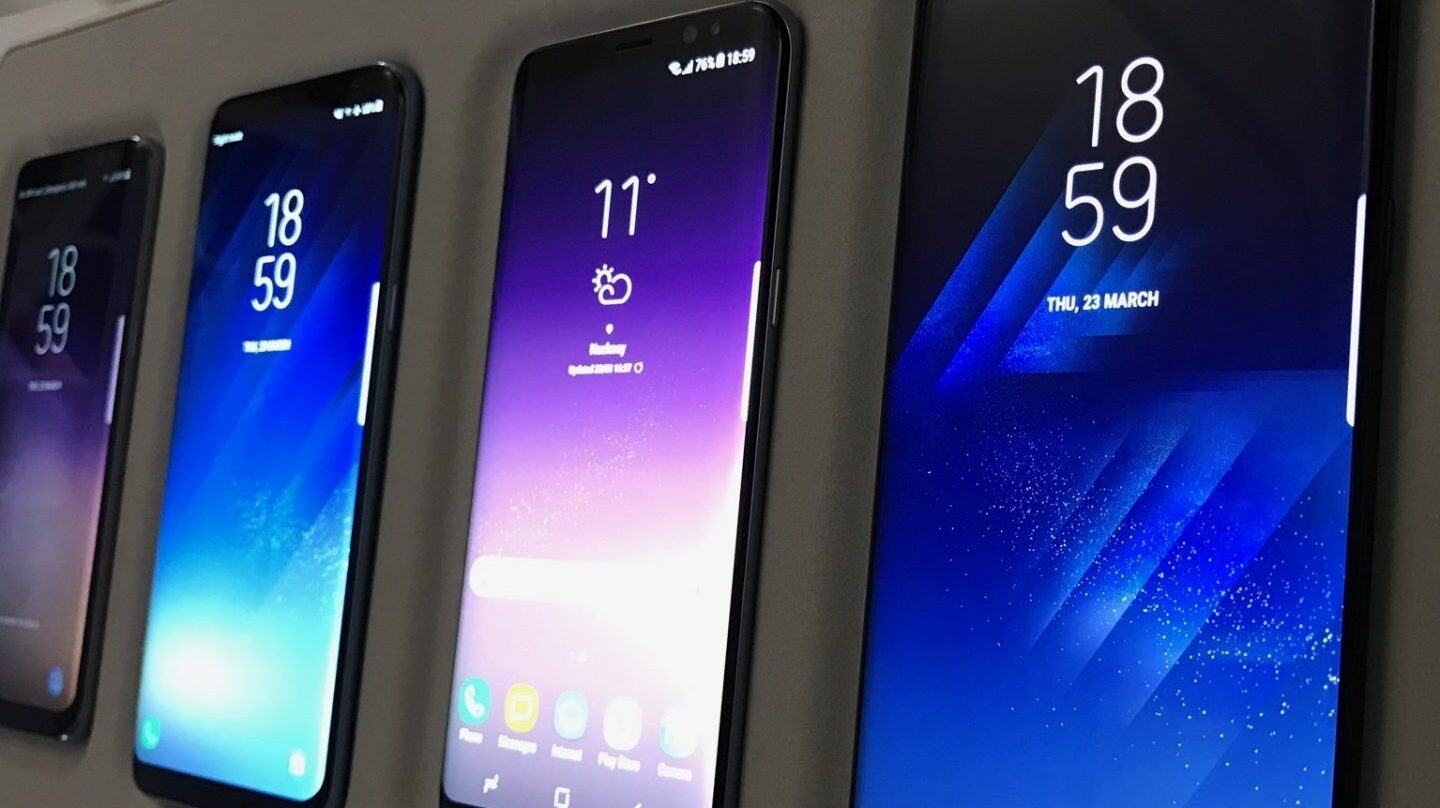 El Samsung Galaxy S8.