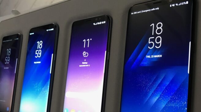 Samsung El Samsung Galaxy S8.