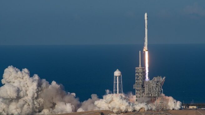 Un lanzamiento de SpaceX.