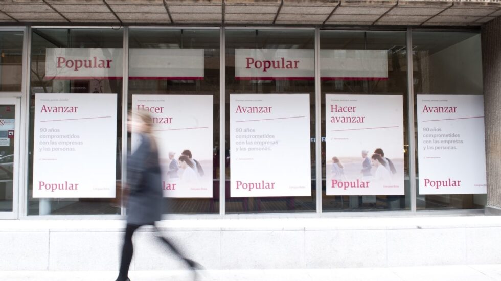 Una sucursal del Banco Popular.