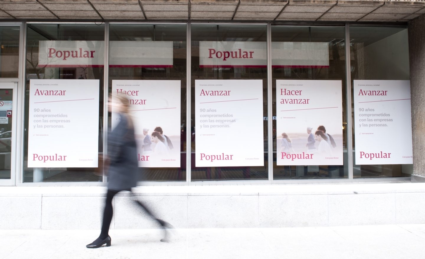 Una sucursal del Banco Popular.