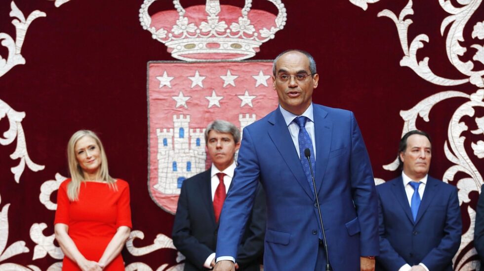 El consejero de Educación, Juventud y Deporte de la Comunidad de Madrid, Rafael van Grieken.