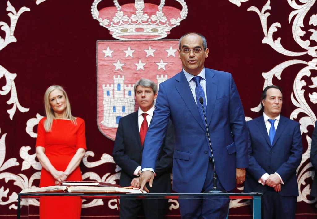 El consejero de Educación, Juventud y Deporte de la Comunidad de Madrid, Rafael van Grieken.