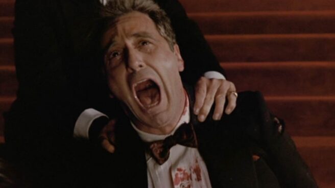 corleone-coppola El grito de Corleone tras la muerte de su hija.