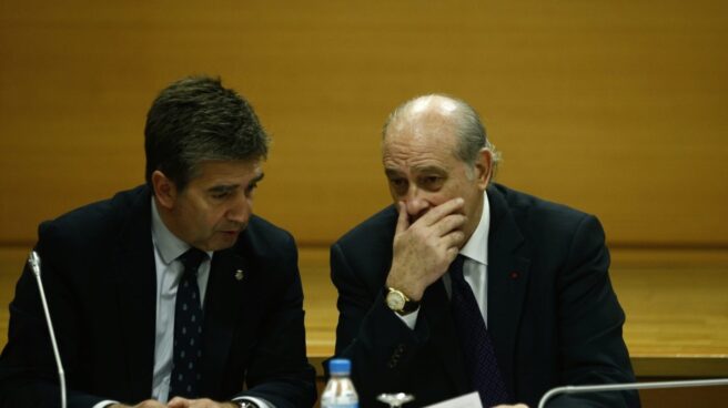 Ignacio Cosidó, ex director general de la Policía, y Jorge Fernández Díaz, ex ministro del Interior.