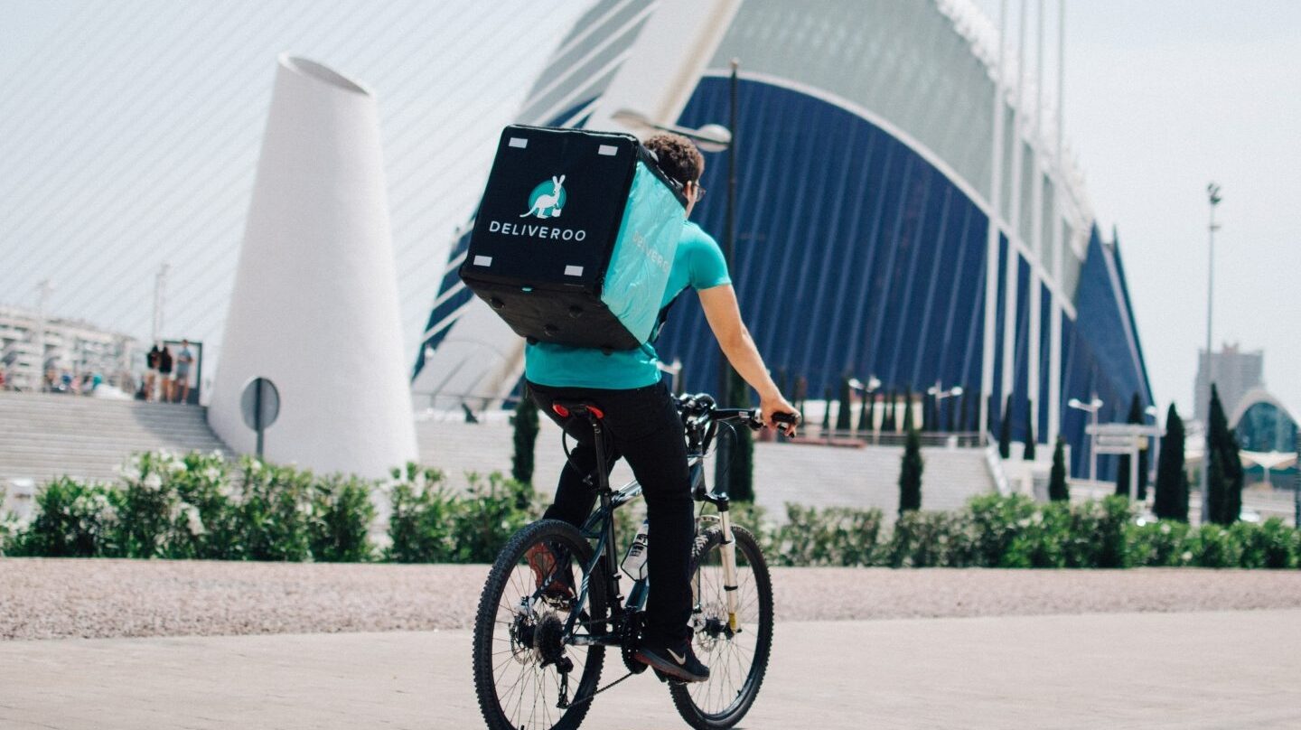'Rider' de Deliveroo