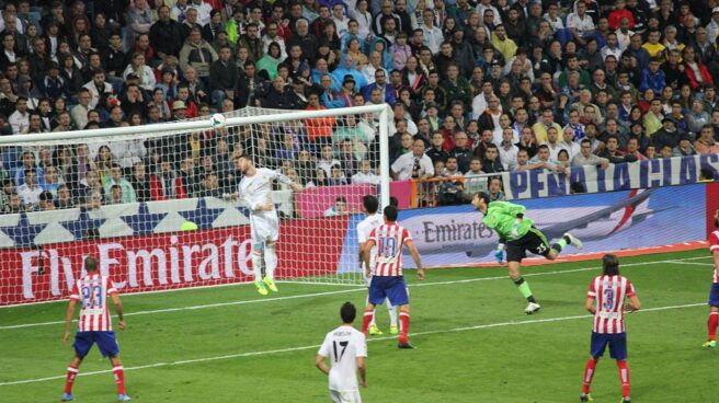 derbi real madrid atleti liga Partido de liga entre el Atlético de Madrid y el Real Madrid.