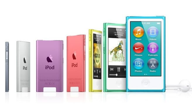 iPod Nano Apple elimina el iPod Nano y el Shuffle.