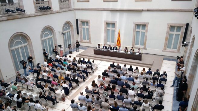ley-rferendum Acto de presentación de la Ley del Referéndum de Autodeterminación de Cataluña.