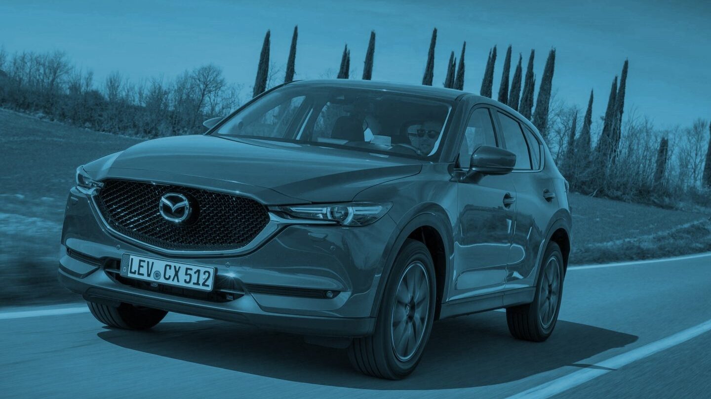 Modelo de la marca Mazda CX 5.