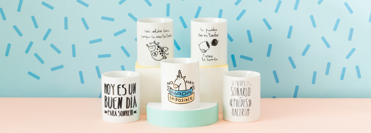 Tazas de Mr. Wonderful.