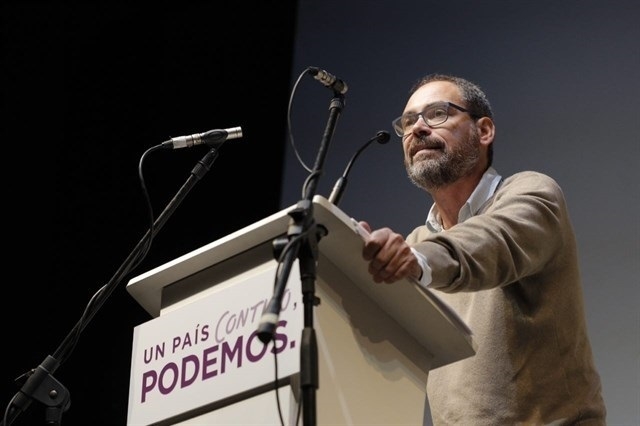 El portavoz de Presupuestos de Podemos, Alberto Montero.