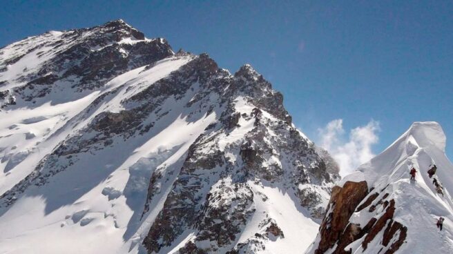 Arista Mazeno, en el Nanga Parbat. Arista Mazeno, en el Nanga Parbat.