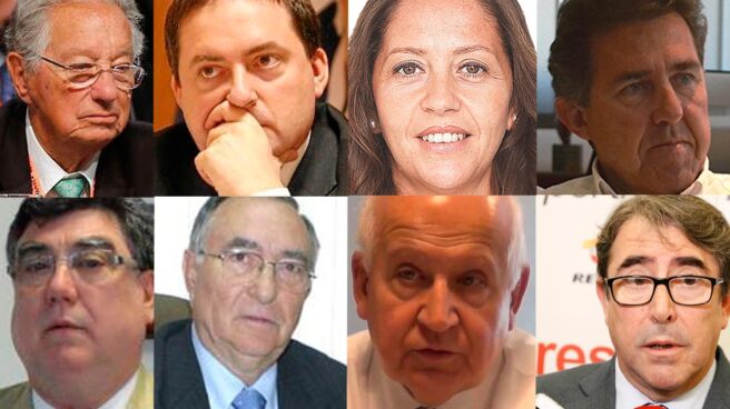 Quién es quién en el 'caso Villar': 27 imputados y 21 empresas investigadas De arriba a abajo y de izquiera a derecha: Juan Padrón, Gorka Villar, María José Claramunt y José Miguel Monje (arriba). Jacinto Andrés Alonso, Vicente Temprado, Juan Espino y Jorge Pérez (debajo).