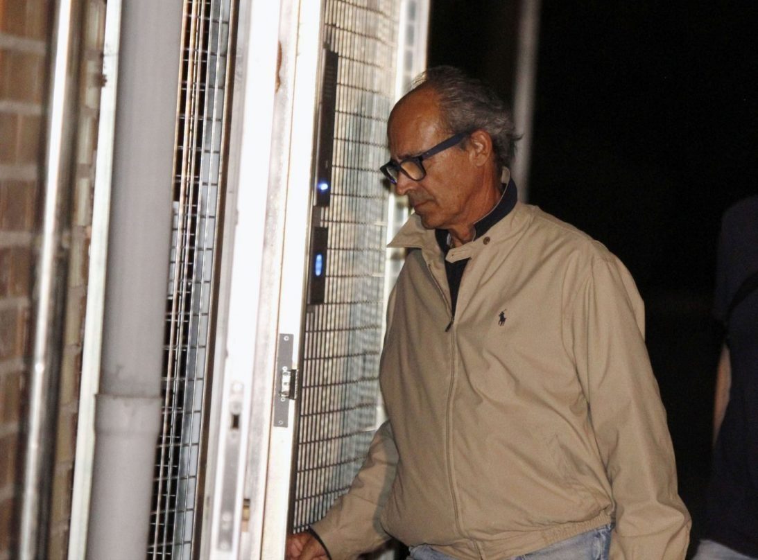 Edmundo Rodríguez Sobrino, tras su detención por la Guardia Civil en el marco de la 'operación Lezo'.