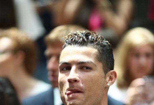 Cristiano Ronaldo, delantero del Real Madrid.