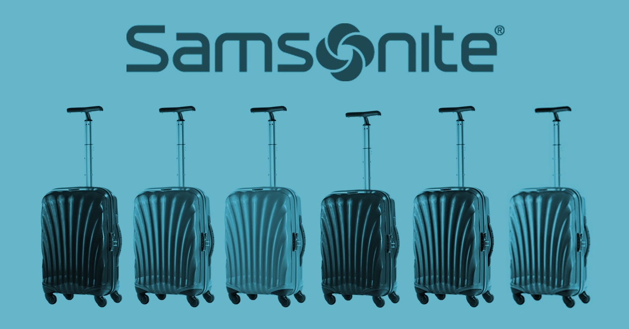 Colección de maletas Samsonite.