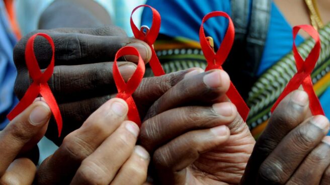 Campaña de prevención del VIH en África