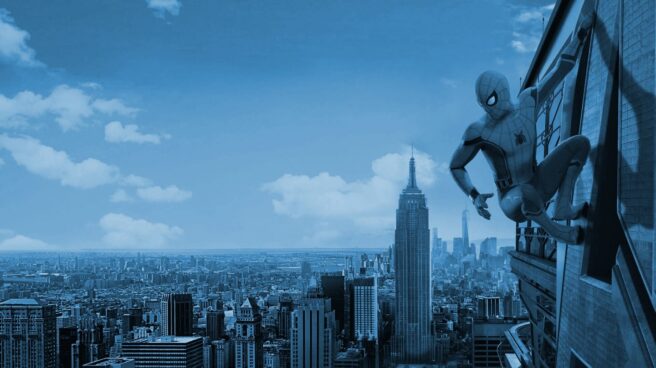 Cartel de la película "Spiderman: Homecoming".