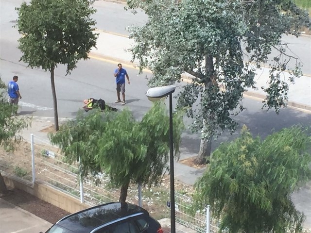 Imágenes tras el tiroteo en Gavá.