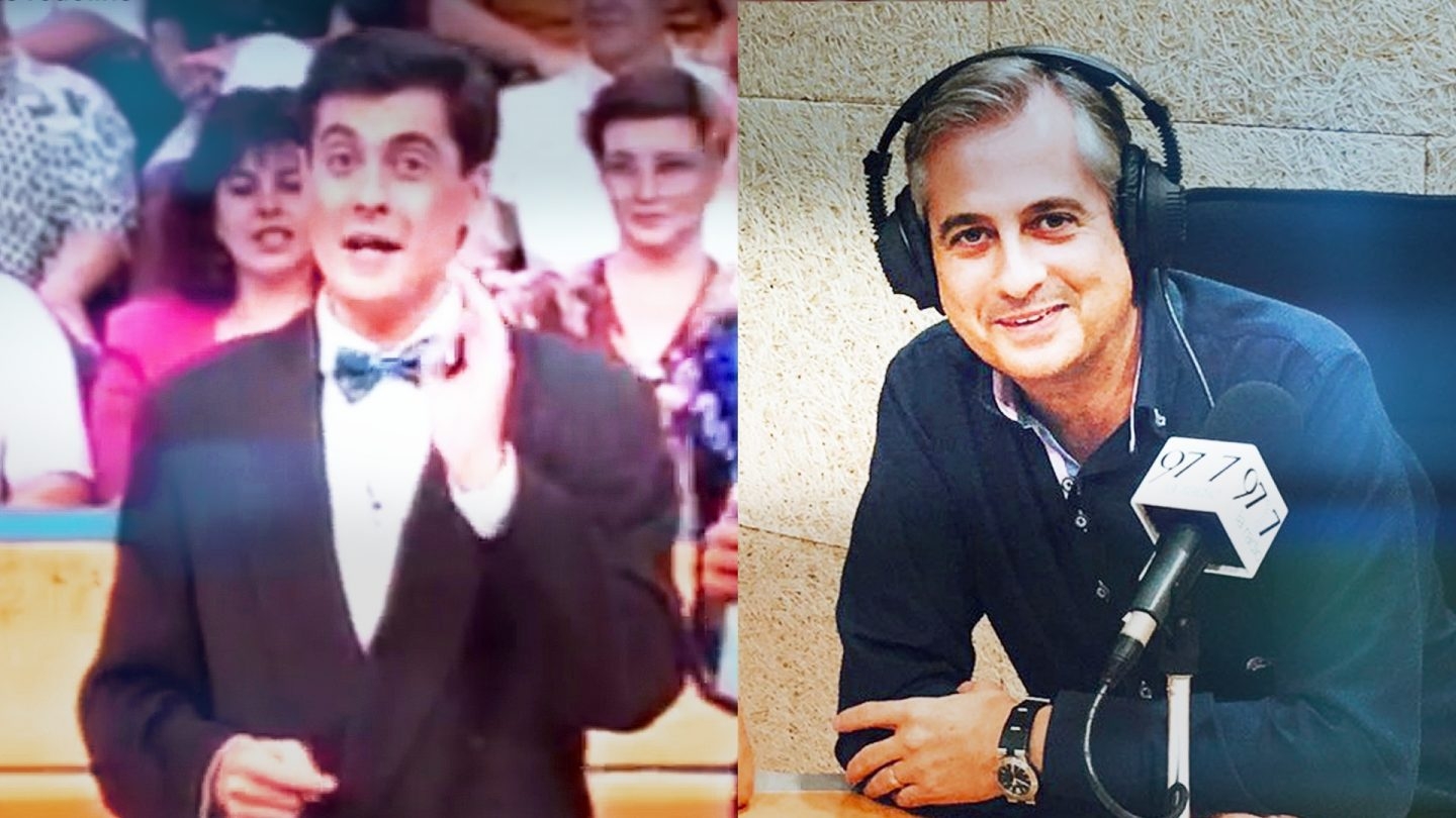 Ximo Rovira en 1990 y en 2017