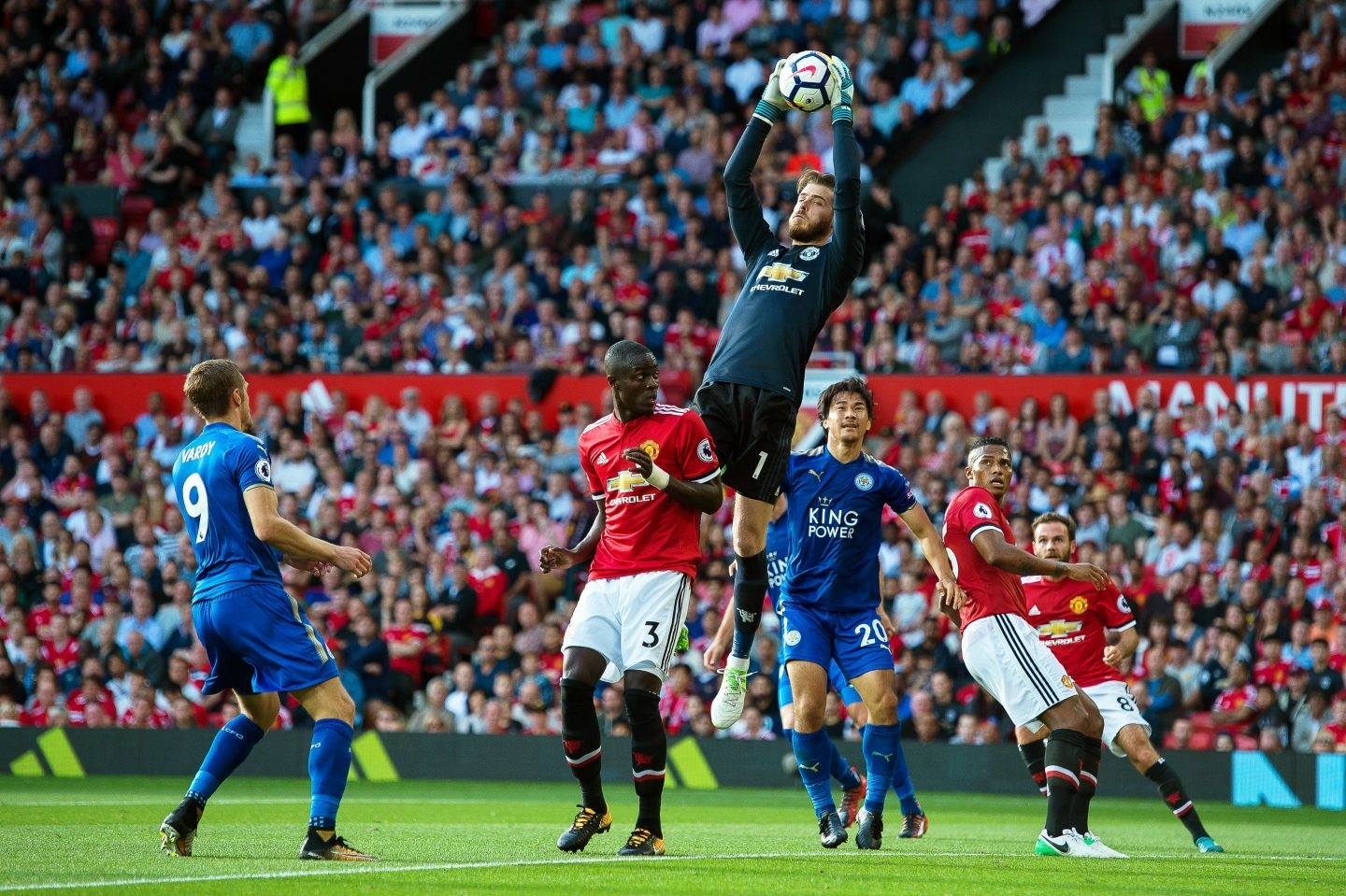 David de Gea, en un reciente partido con el Manchester United.