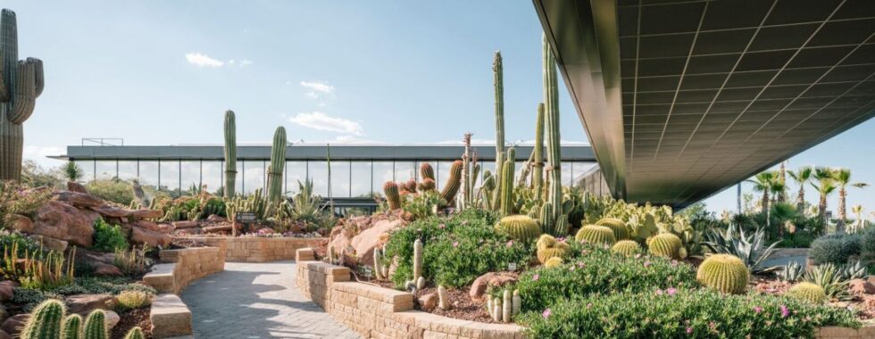 El jardín de cactus de Desert City