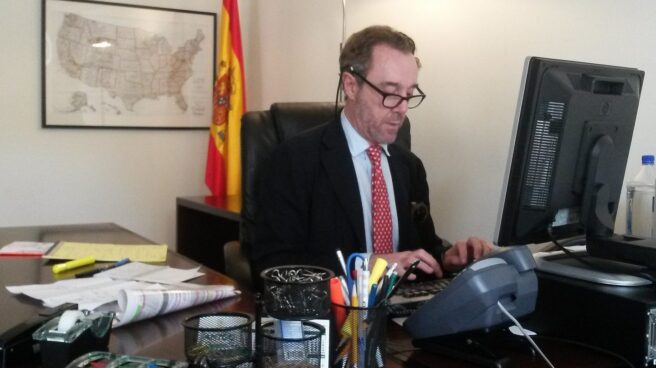 El cónsul español en Washington, Enrique Sardá Valls. Enrique Sardá Valls, cónsul español en Washington.