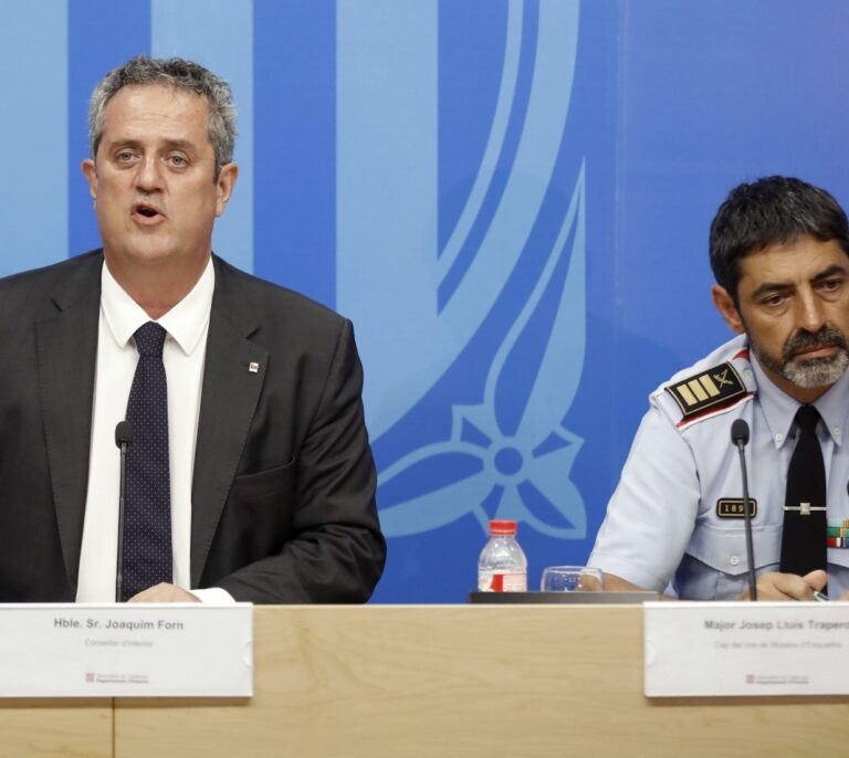 Forn pide al TS que declare la cúpula de los Mossos para desmentir al coordinador del 1-O