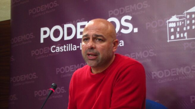 José García Molina, líder de Podemos Castilla-La Mancha.