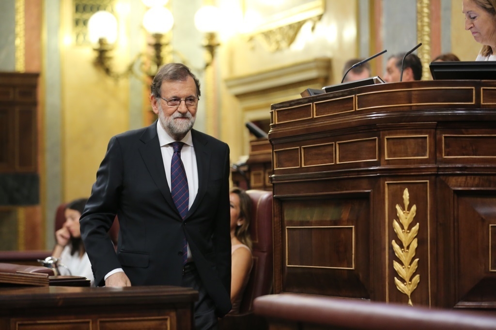 Mariano Rajoy, en el pleno de la Gürtel.