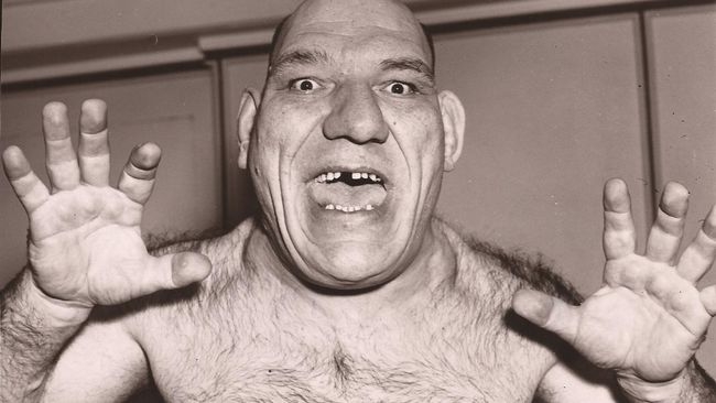 El famoso luchador Maurice Tillet padecía acromegalia.