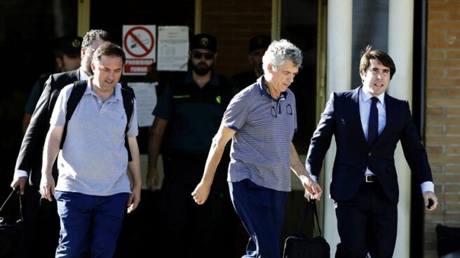 VILLAR SALE DE PRISION Ángel María y Gorka han salido esta tarde de la prisión madrileña de Soto del Real.