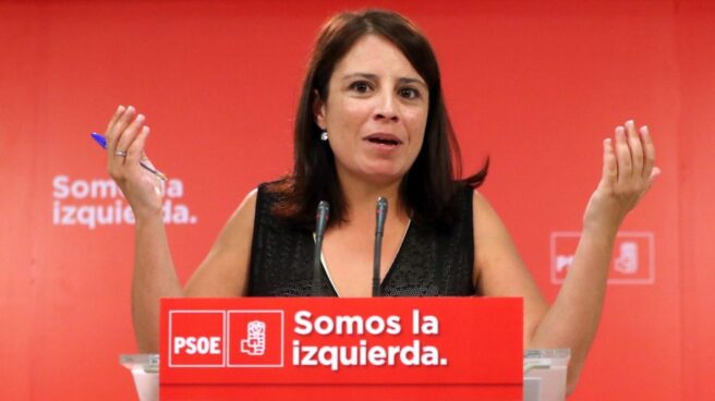 La vicesecretaria general, Adriana Lastra.