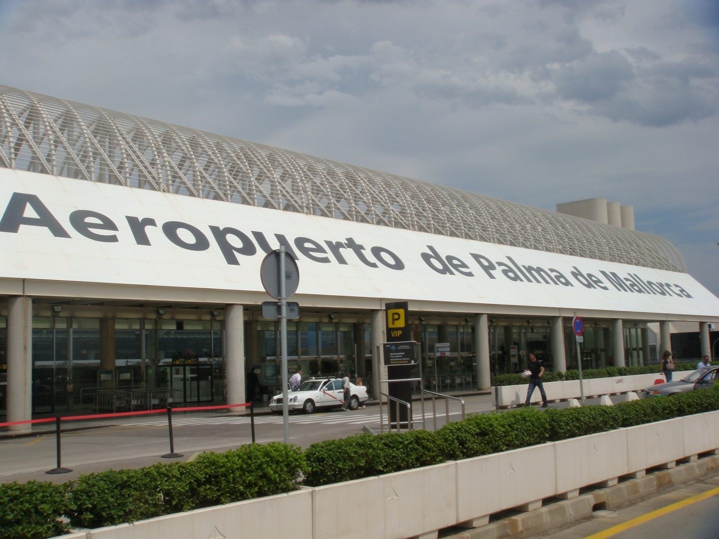 El aeropuerto de Palma de Mallorca.
