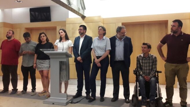 Varios ediles de Ahora Madrid comparecen el día de la imputación de Sánchez Mato y Mayer, el 21 de junio. Varios ediles de Ahora Madrid comparecen el día de la imputación de Sánchez Mato y Mayer, el 21 de junio.