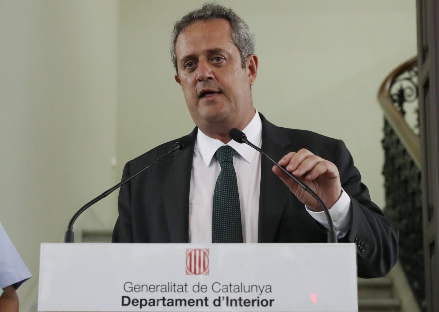 El consejero de Interior de la Generalitat, Joaquim Forn.