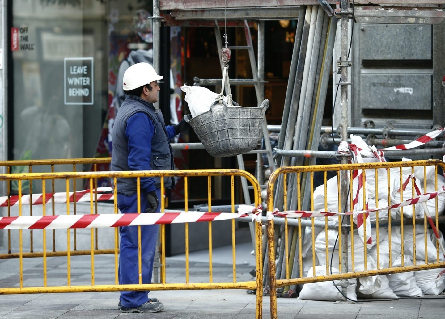 La mayoría de los trabajadores de la construcción son hombres.