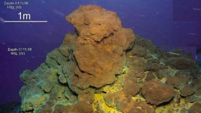 El volcán submarino que entró en erupción en El Hierro en 2011 creció 286 metros