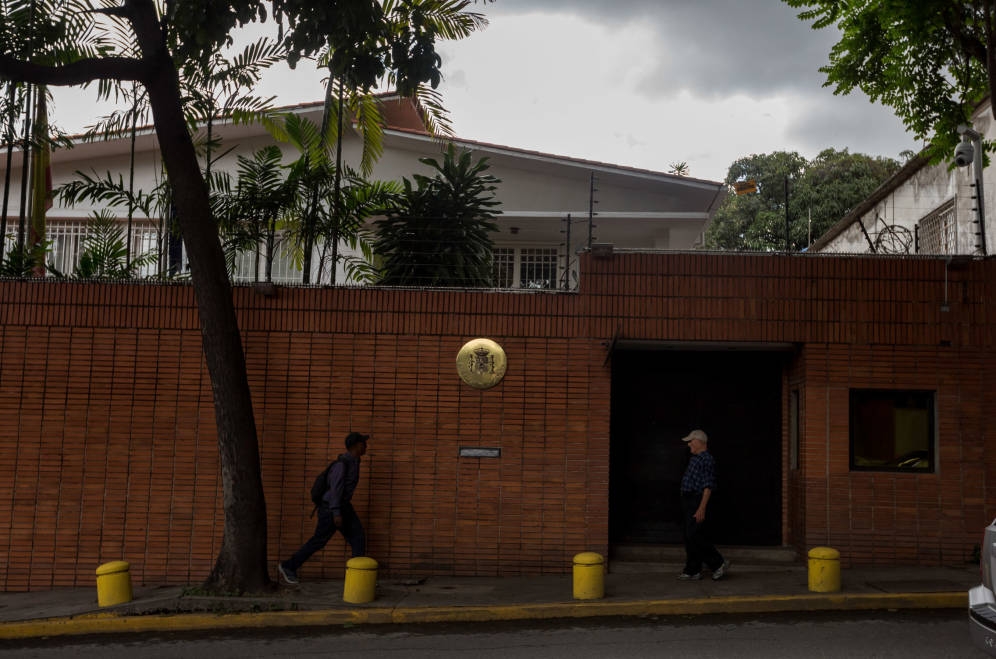 Embajada de España en Venezuela.