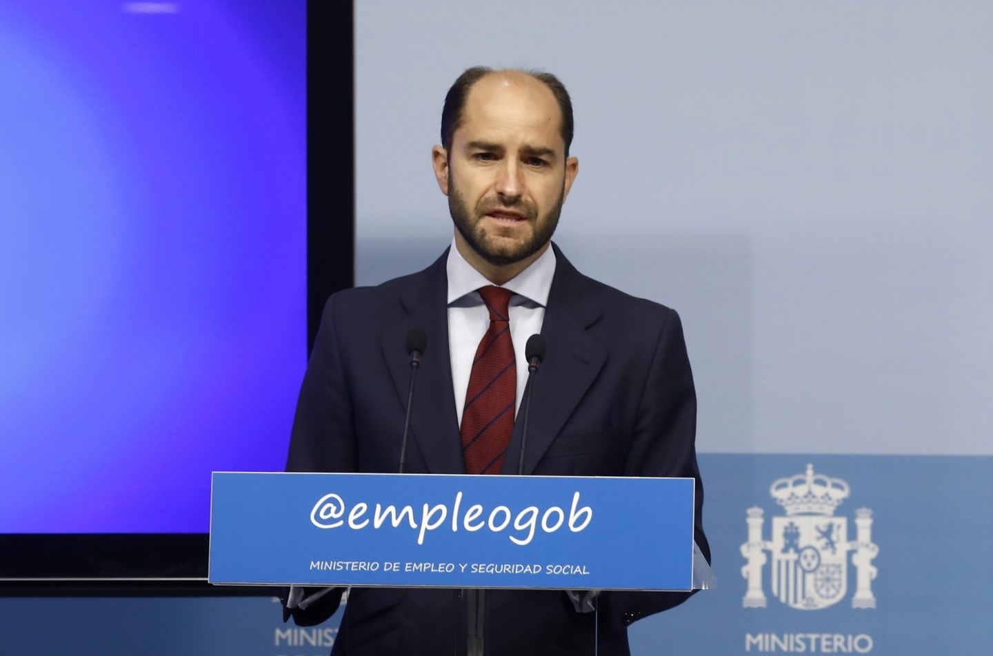 El secretario de Estado de Empleo, Juan Pablo Riesgo, responsable del Plan Prepara.
