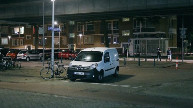 furgoneta La furgoneta que ha sido inmovilizada en Rotrerdam.