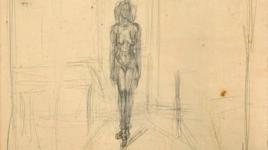 Dibujo de Giacometti.