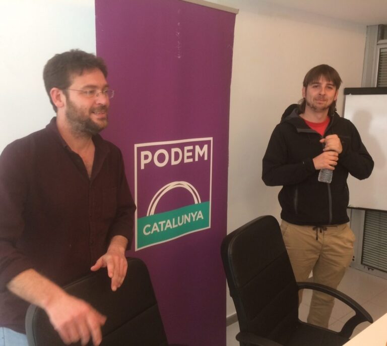 Podem pide votar a favor de la ley del referéndum si JxSí y CUP permiten enmendarla