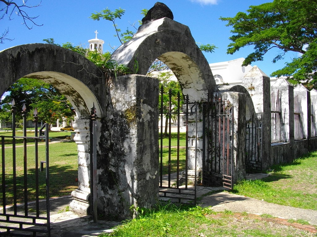 Plaza de España, en Guam.