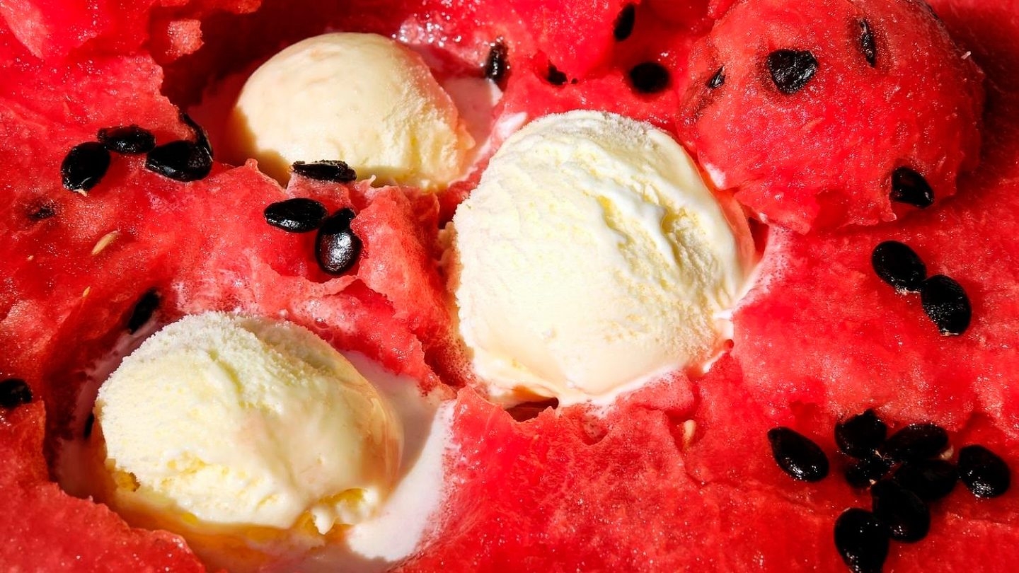 Un cocinero japonés consigue, con sustancias naturales, que los helados no se derritan.