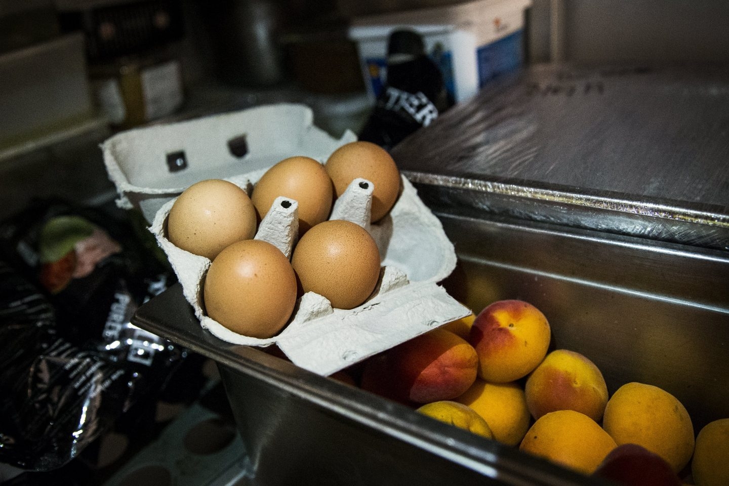 Una partida de huevos.