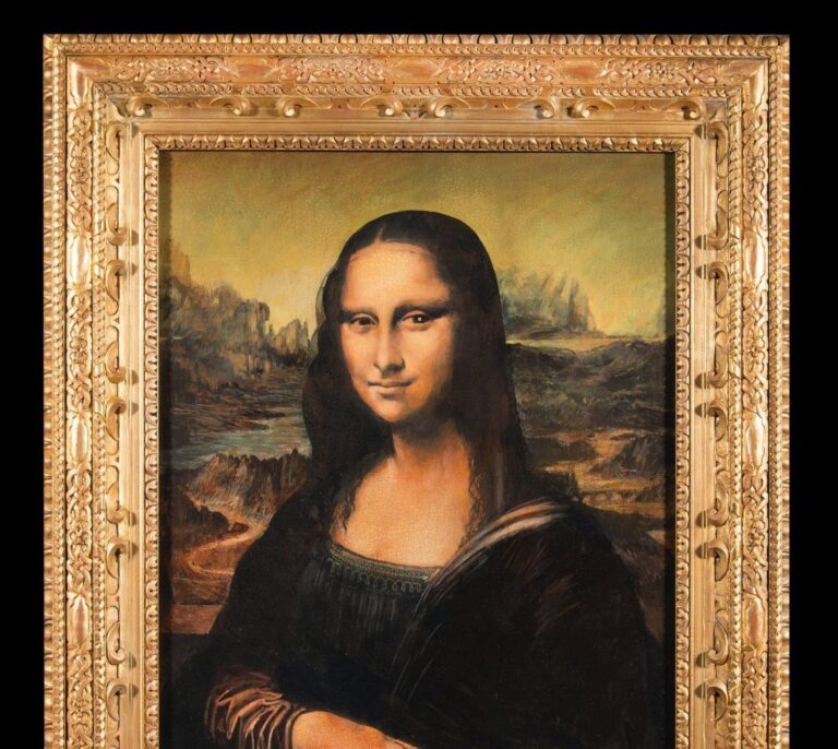 Una réplica falsificada de la Mona Lisa sale a la venta por 1,11 millones