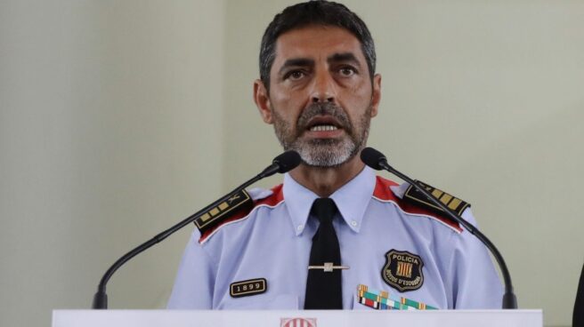 Primera comparecencia del jefe de los Mossos ante la Justicia por el 1-O Josep Lluís Trapero, mayor de los Mossos d'Esquadra, en una comparecencia pública.