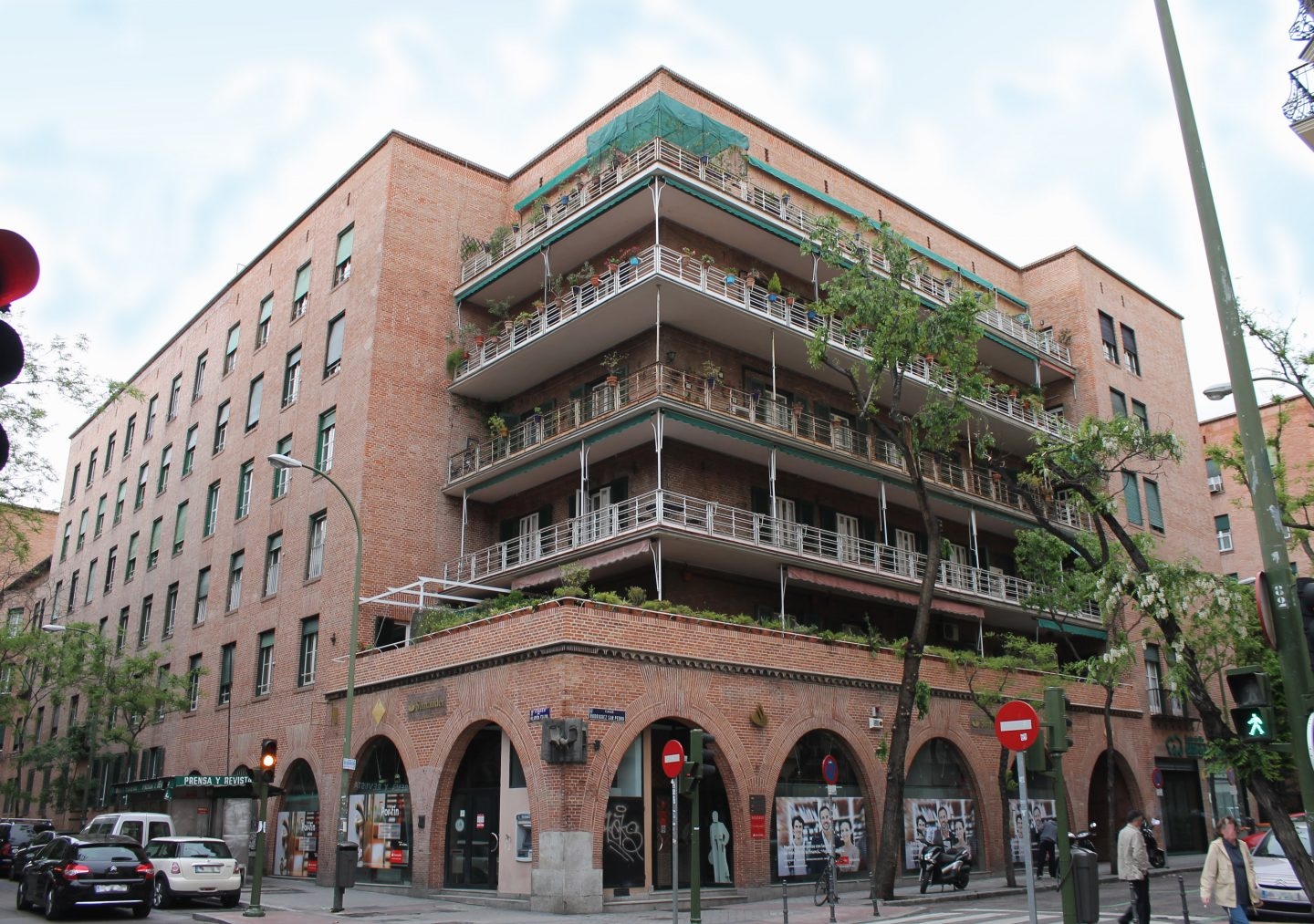 La Casa de las Flores, donde vivió Neruda en Madrid hasta que estalló la Guerra Civil.